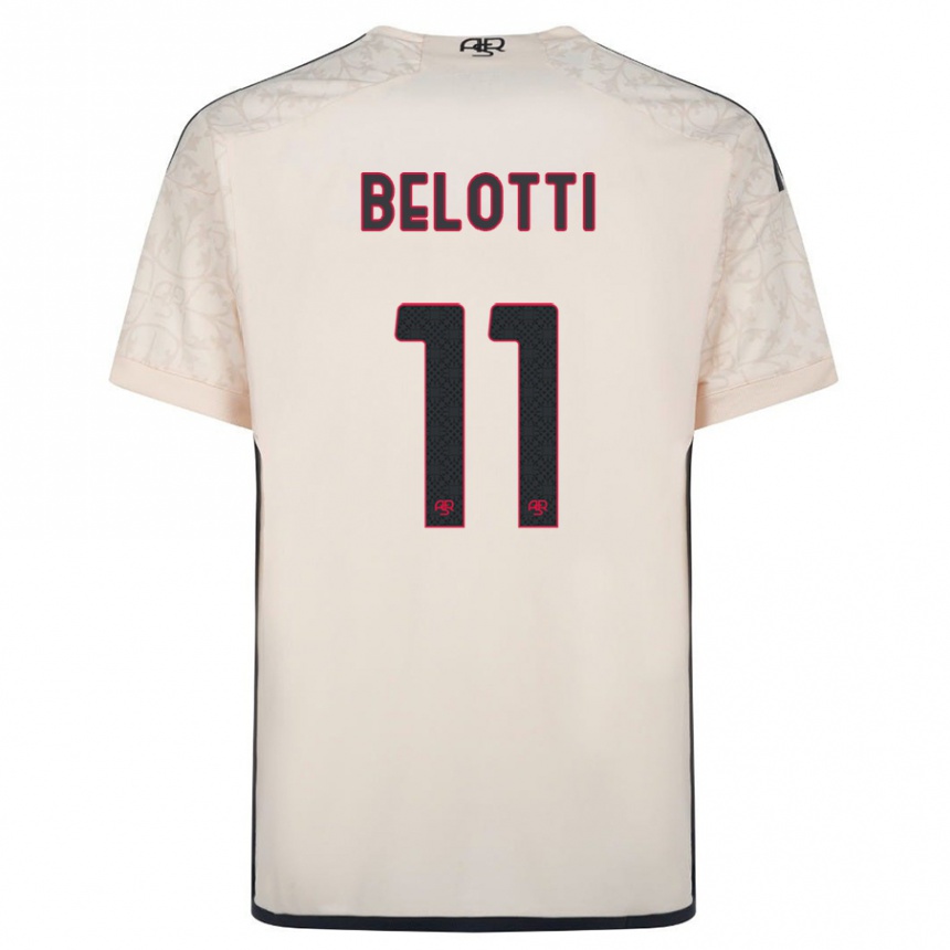 Hombre Fútbol Camiseta Andrea Belotti #11 Blanquecino 2ª Equipación 2023/24