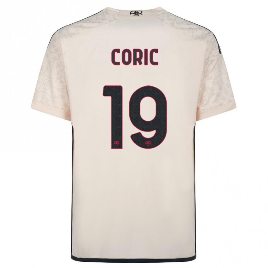 Hombre Fútbol Camiseta Ante Coric #19 Blanquecino 2ª Equipación 2023/24