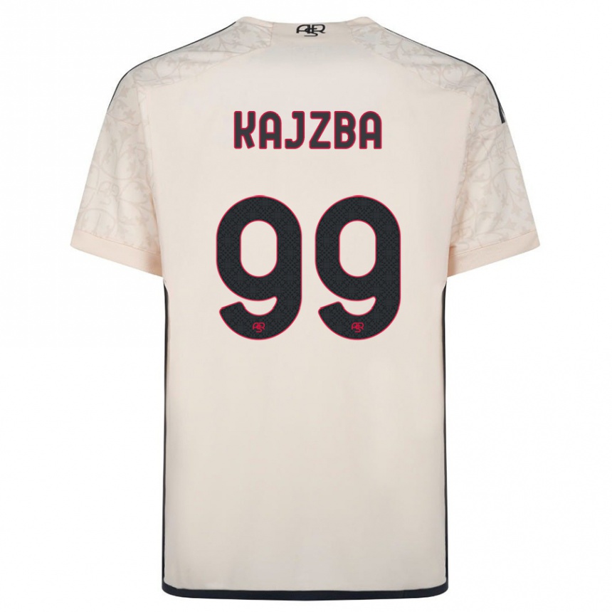 Hombre Fútbol Camiseta Nina Kajzba #99 Blanquecino 2ª Equipación 2023/24