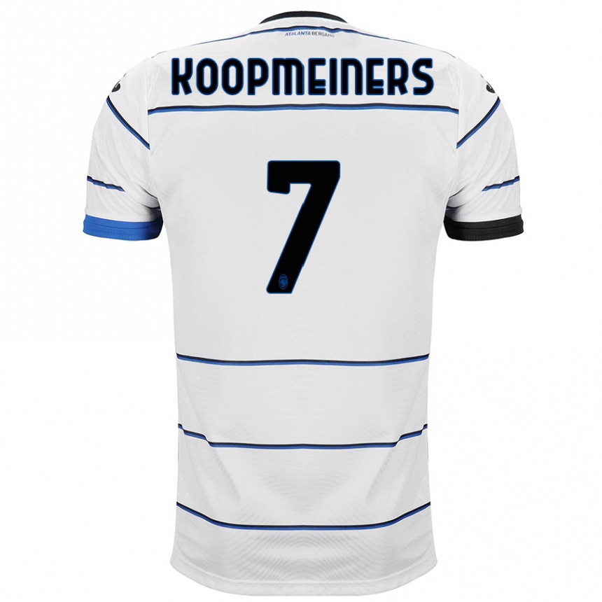 Hombre Fútbol Camiseta Teun Koopmeiners #7 Blanco 2ª Equipación 2023/24