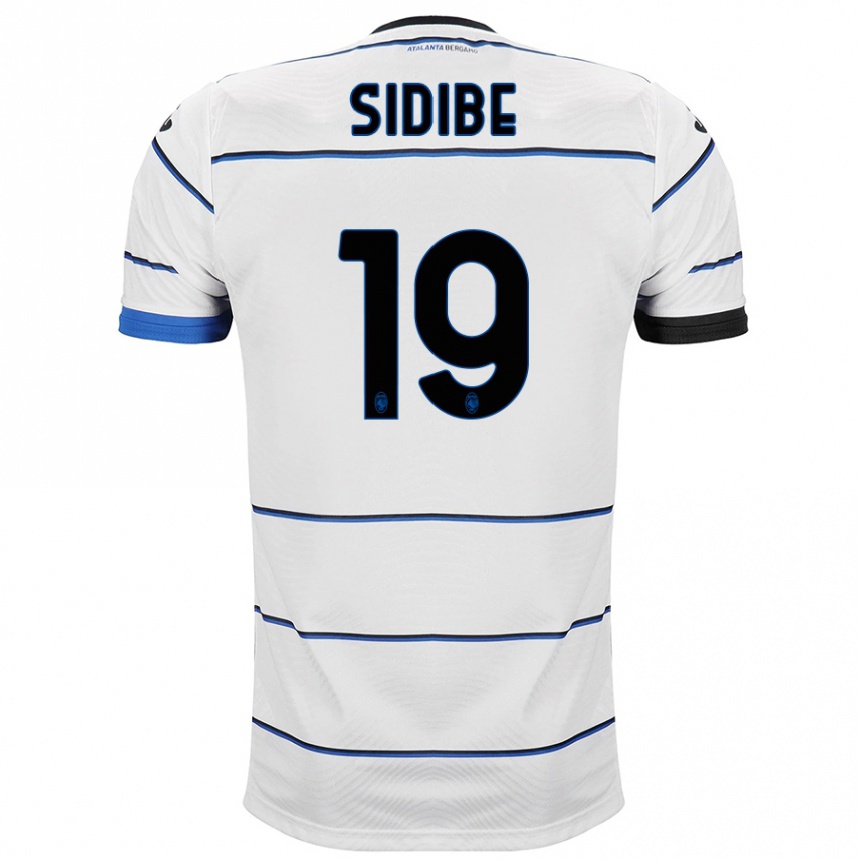 Hombre Fútbol Camiseta Alassane Sidibe #19 Blanco 2ª Equipación 2023/24