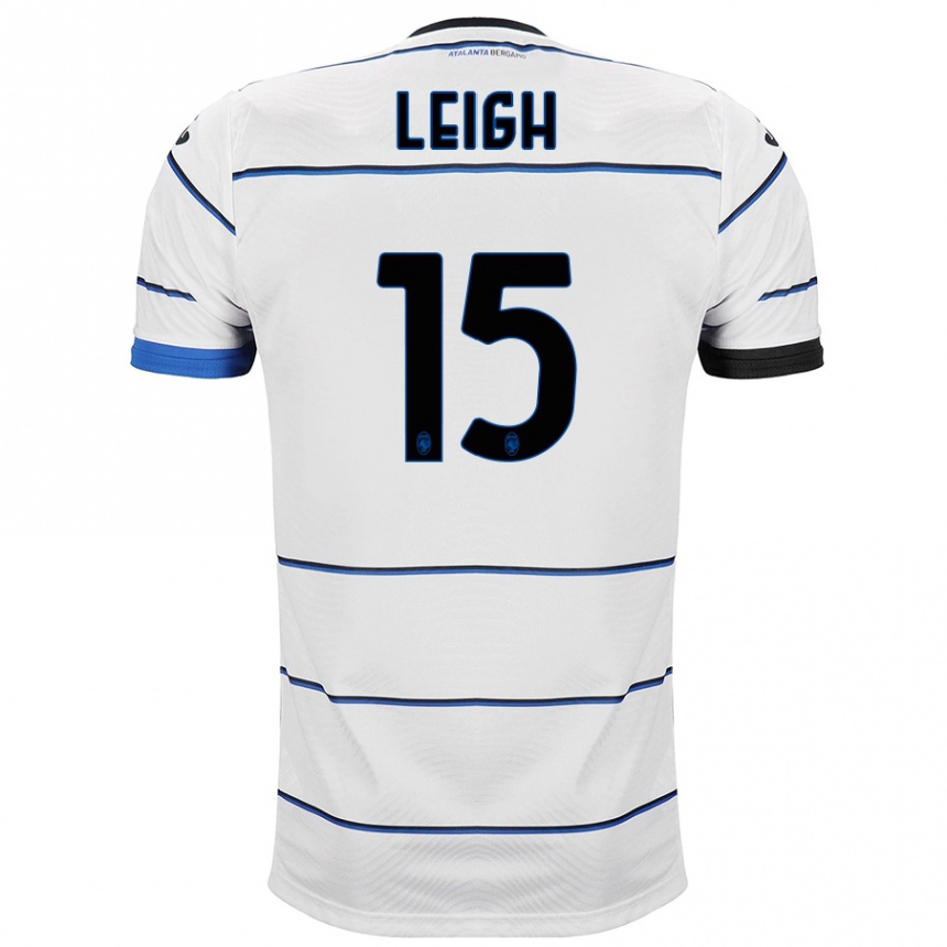 Hombre Fútbol Camiseta Adrienne Leigh #15 Blanco 2ª Equipación 2023/24