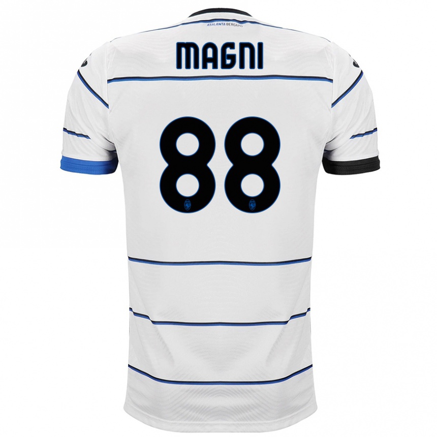 Hombre Fútbol Camiseta Gloria Magni #88 Blanco 2ª Equipación 2023/24