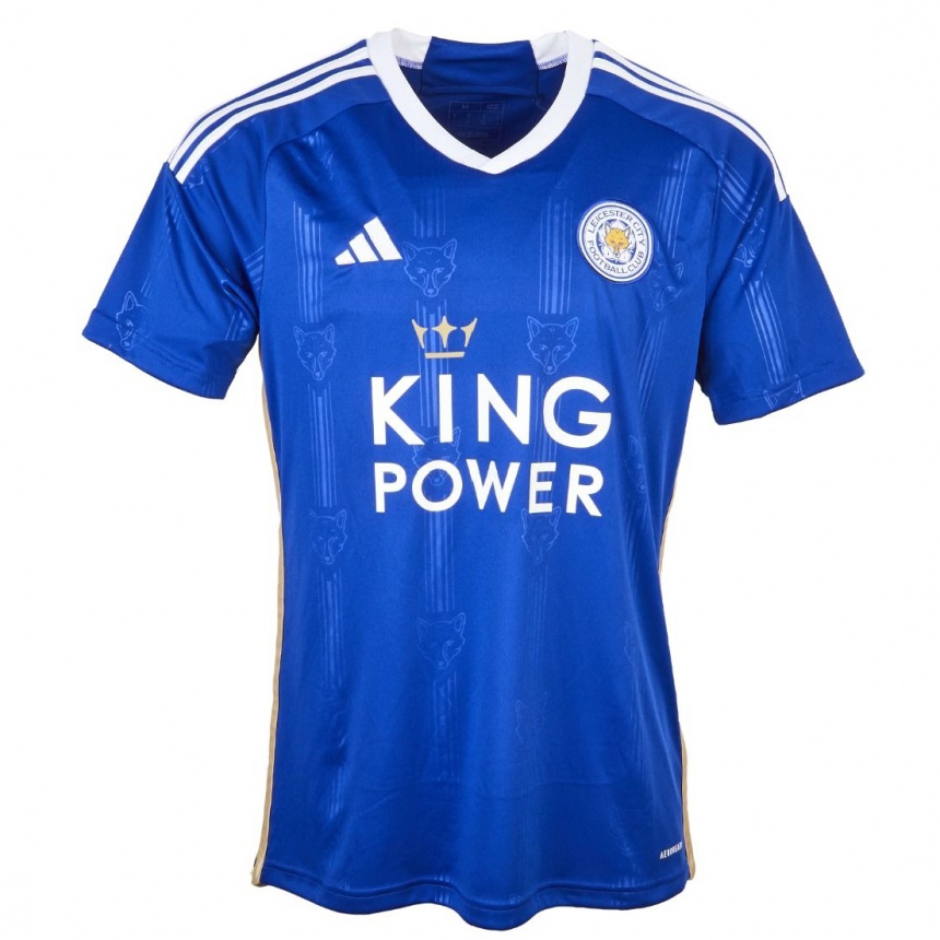 Mujer Fútbol Camiseta Kelechi Iheanacho #14 Azul Real 1ª Equipación 2023/24