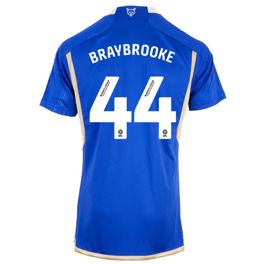 Mujer Fútbol Camiseta Sammy Braybrooke #44 Azul Real 1ª Equipación 2023/24