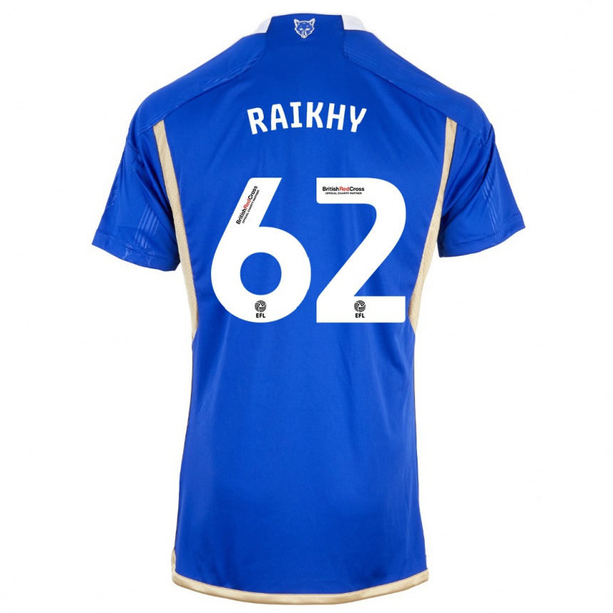 Mujer Fútbol Camiseta Arjan Raikhy #62 Azul Real 1ª Equipación 2023/24