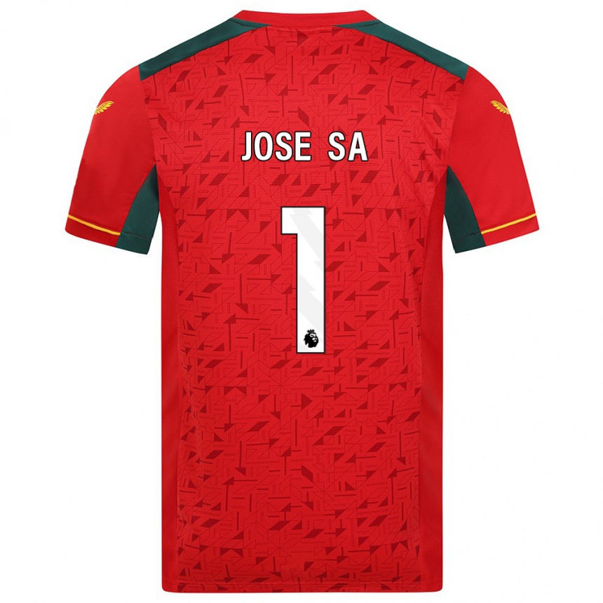 Mujer Fútbol Camiseta José Sá #1 Rojo 2ª Equipación 2023/24