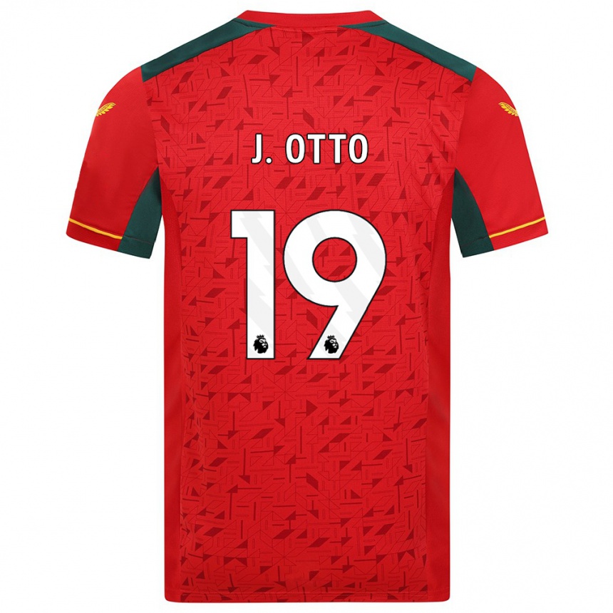 Mujer Fútbol Camiseta Jonny Otto #19 Rojo 2ª Equipación 2023/24