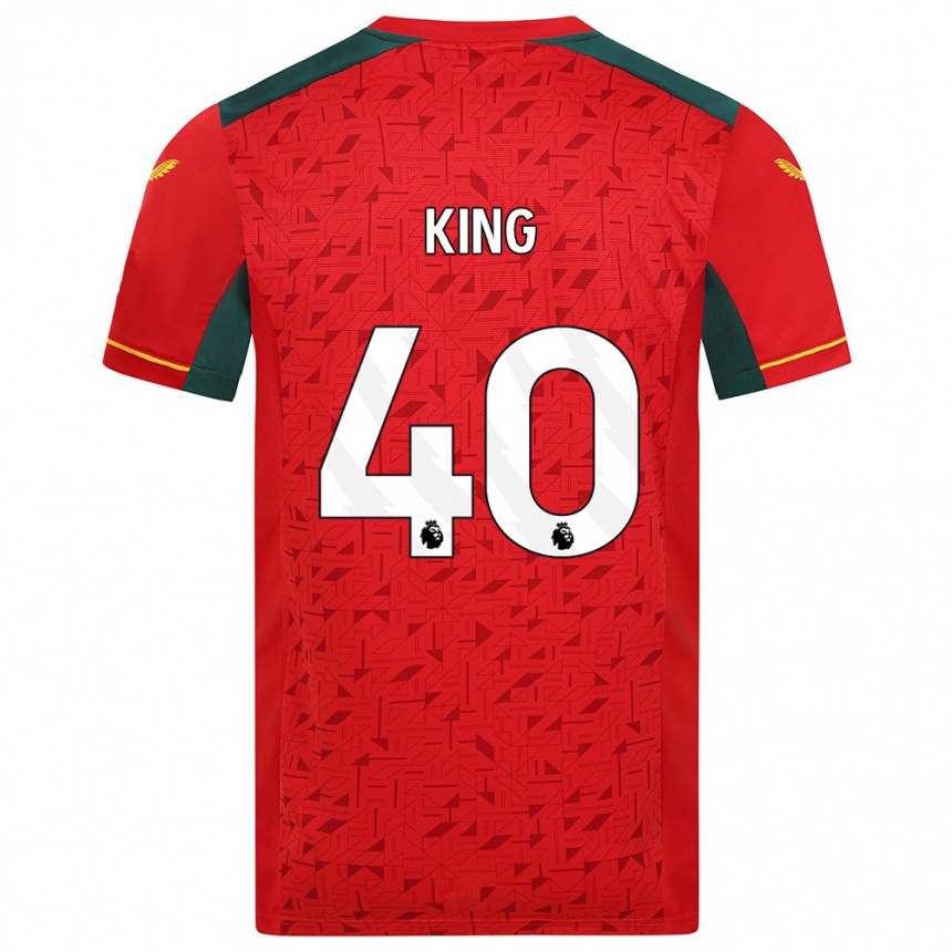 Mujer Fútbol Camiseta Tom King #40 Rojo 2ª Equipación 2023/24