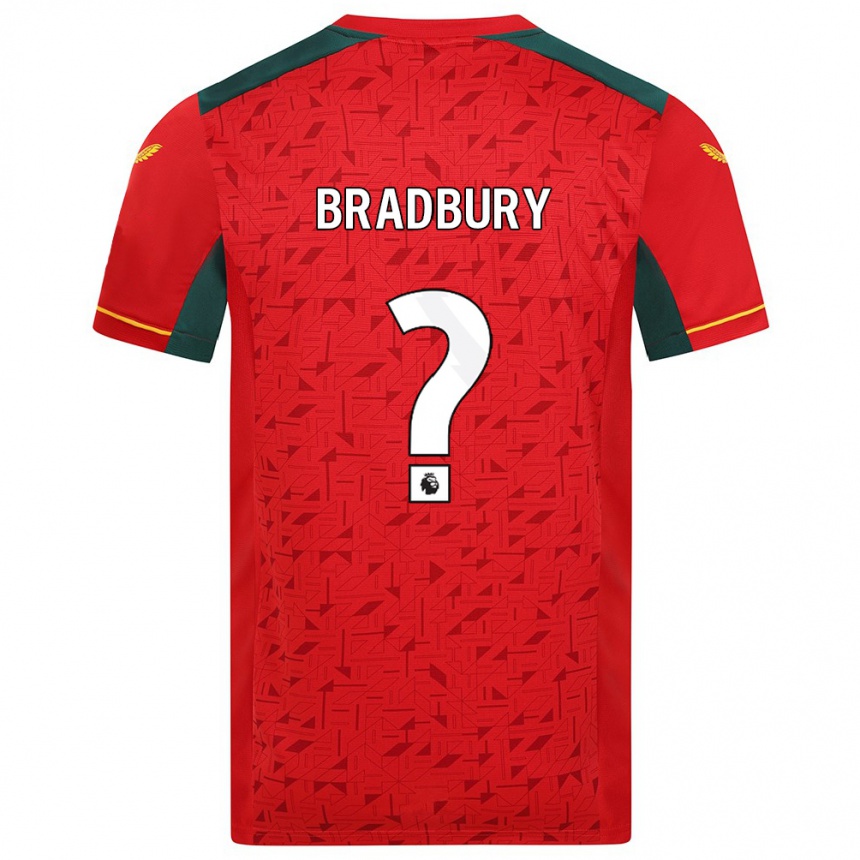 Mujer Fútbol Camiseta Mackenzie Bradbury #0 Rojo 2ª Equipación 2023/24