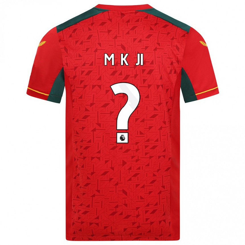 Mujer Fútbol Camiseta Min-Kyu Ji #0 Rojo 2ª Equipación 2023/24