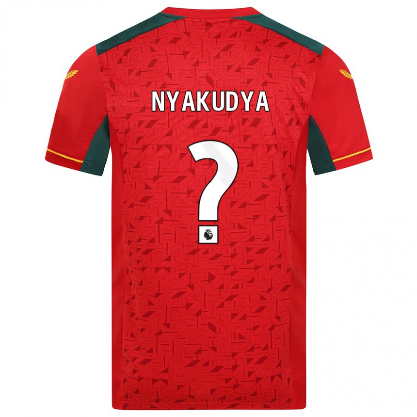 Mujer Fútbol Camiseta Joshua Nyakudya #0 Rojo 2ª Equipación 2023/24