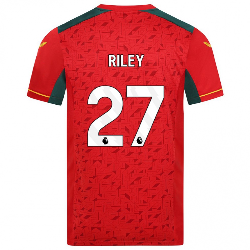 Mujer Fútbol Camiseta Lauren Riley #27 Rojo 2ª Equipación 2023/24