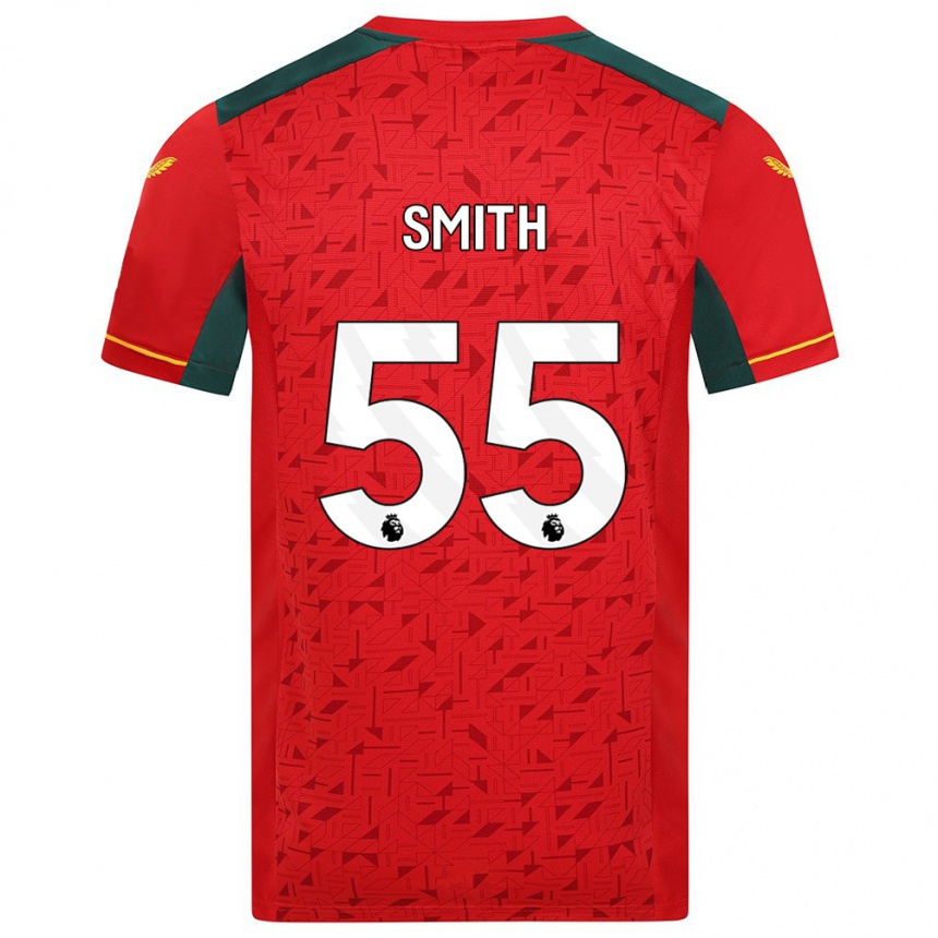 Mujer Fútbol Camiseta Jackson Smith #55 Rojo 2ª Equipación 2023/24