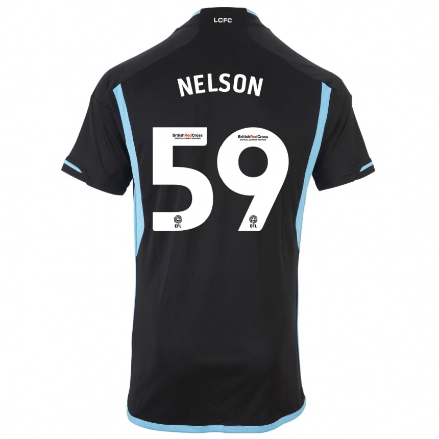 Mujer Fútbol Camiseta Ronny Nelson #59 Negro 2ª Equipación 2023/24