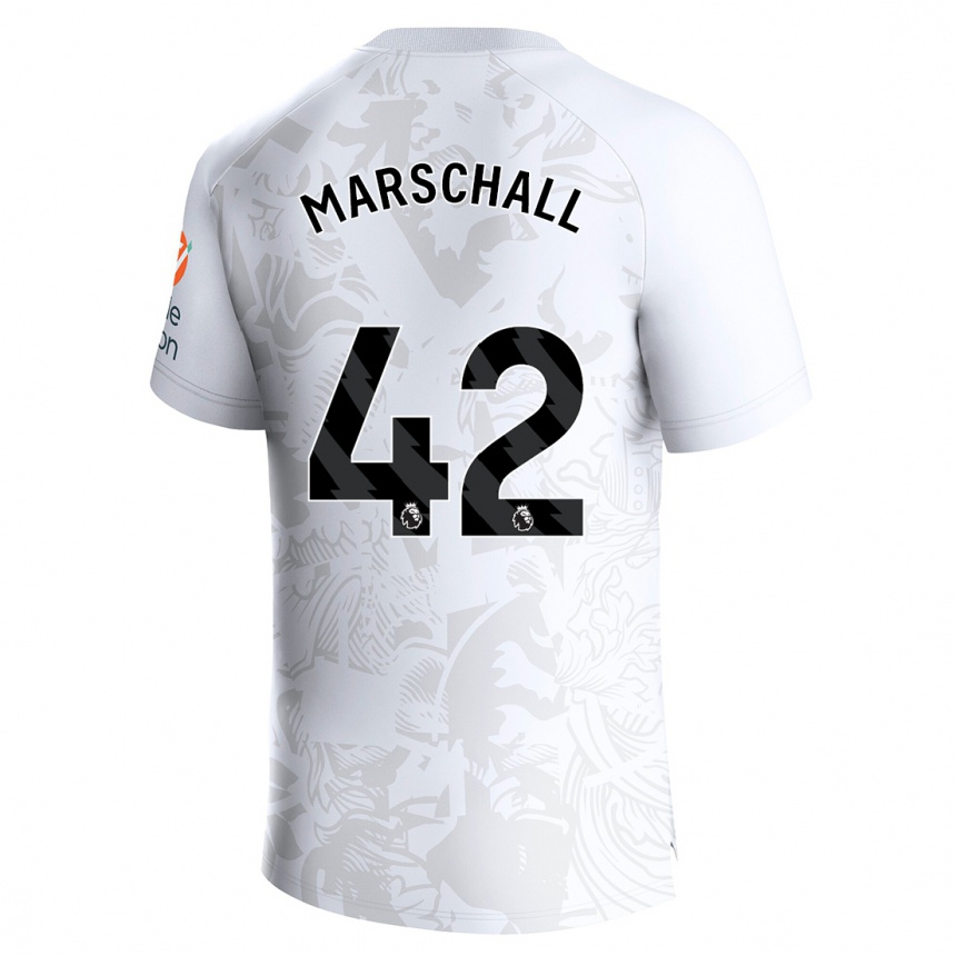 Mujer Fútbol Camiseta Filip Marschall #42 Blanco 2ª Equipación 2023/24