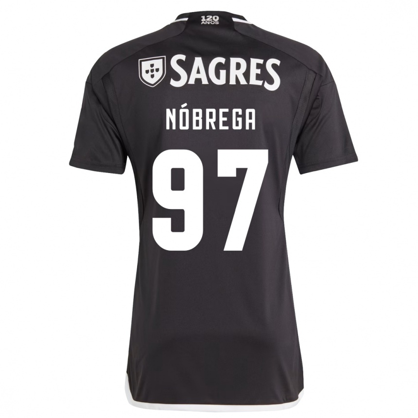 Mujer Fútbol Camiseta Ricardo Nóbrega #97 Negro 2ª Equipación 2023/24