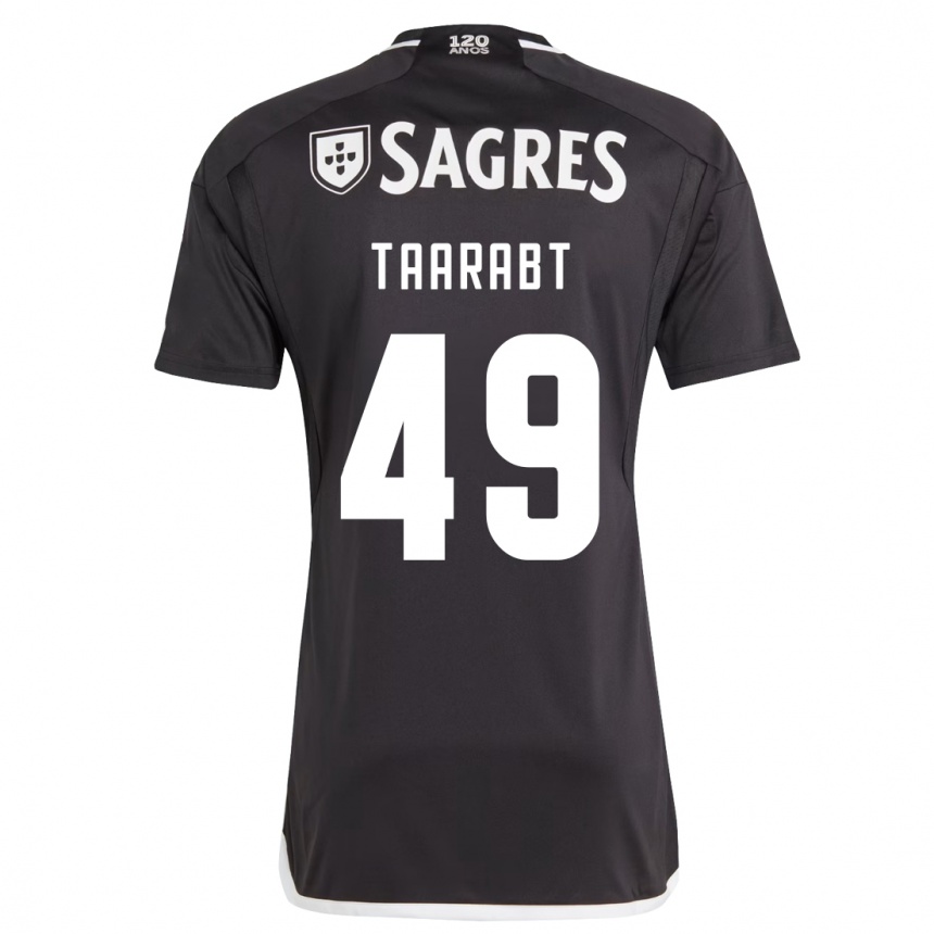 Mujer Fútbol Camiseta Adel Taarabt #49 Negro 2ª Equipación 2023/24