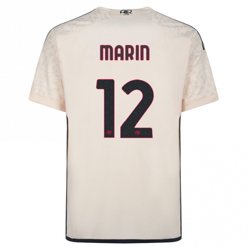 Mujer Fútbol Camiseta Renato Marin #12 Blanquecino 2ª Equipación 2023/24