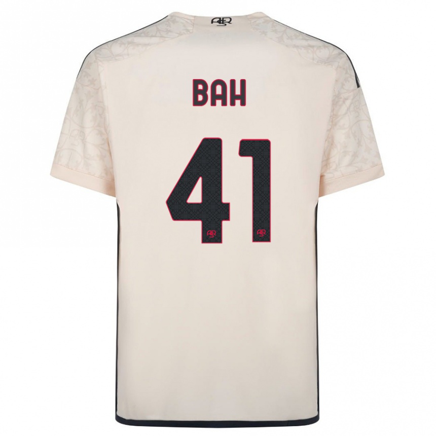 Mujer Fútbol Camiseta Muhammed Bah #41 Blanquecino 2ª Equipación 2023/24