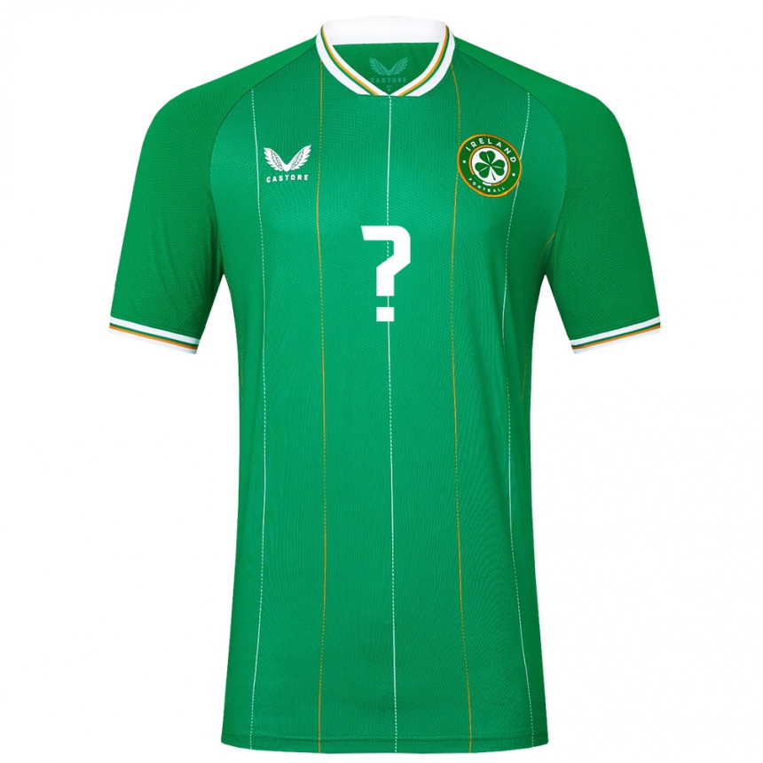 Niño Fútbol Camiseta Irlanda Andrew Wogan #0 Verde 1ª Equipación 24-26