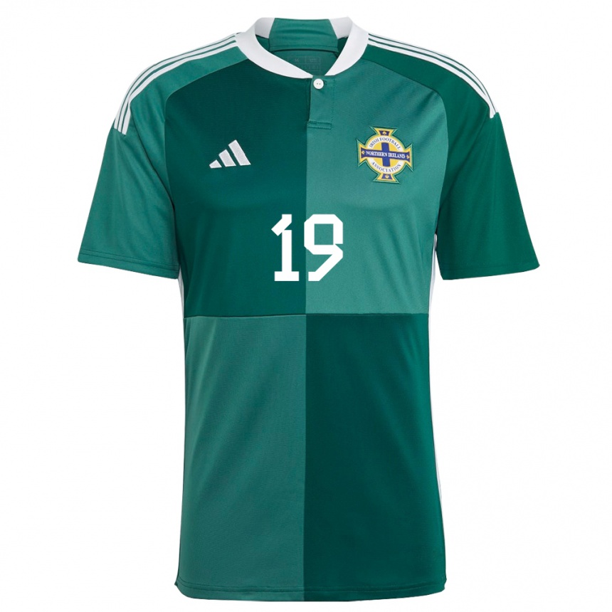 Niño Fútbol Camiseta Irlanda Del Norte Emily Wilson #19 Verde 1ª Equipación 24-26