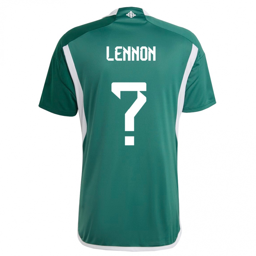 Niño Fútbol Camiseta Irlanda Del Norte Gallagher Lennon #0 Verde 1ª Equipación 24-26