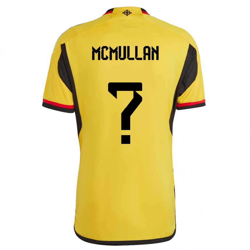 Niño Fútbol Camiseta Irlanda Del Norte Stephen Mcmullan #0 Blanco 2ª Equipación 24-26