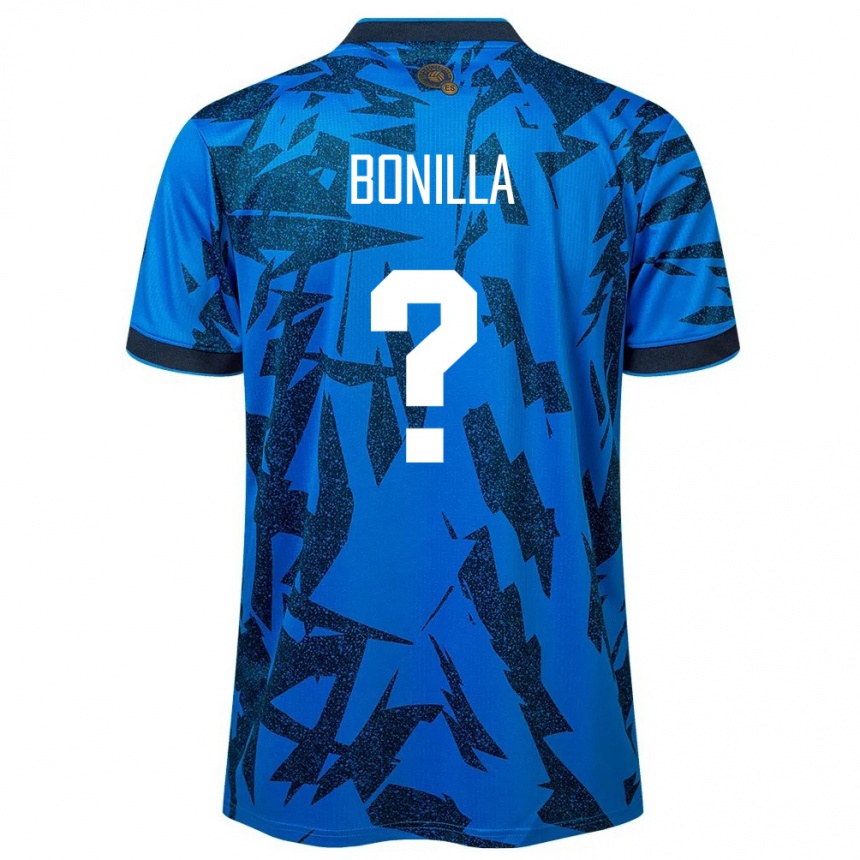 Hombre Fútbol Camiseta El Salvador Nelson Bonilla #0 Azul 1ª Equipación 24-26