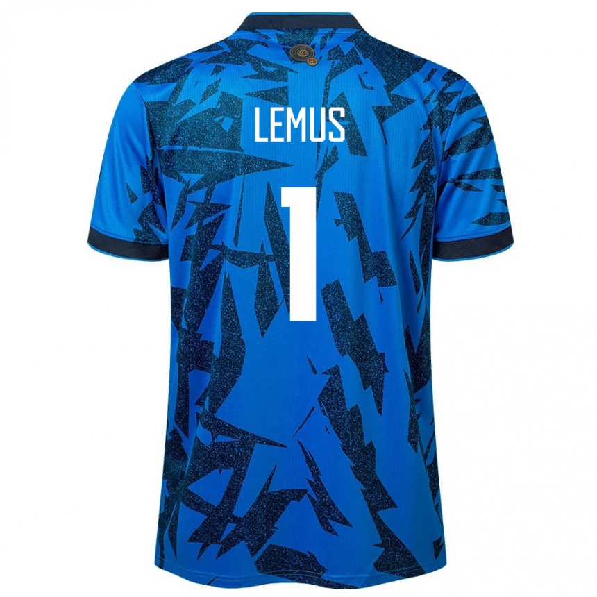 Hombre Fútbol Camiseta El Salvador Hamilton Lemus #1 Azul 1ª Equipación 24-26