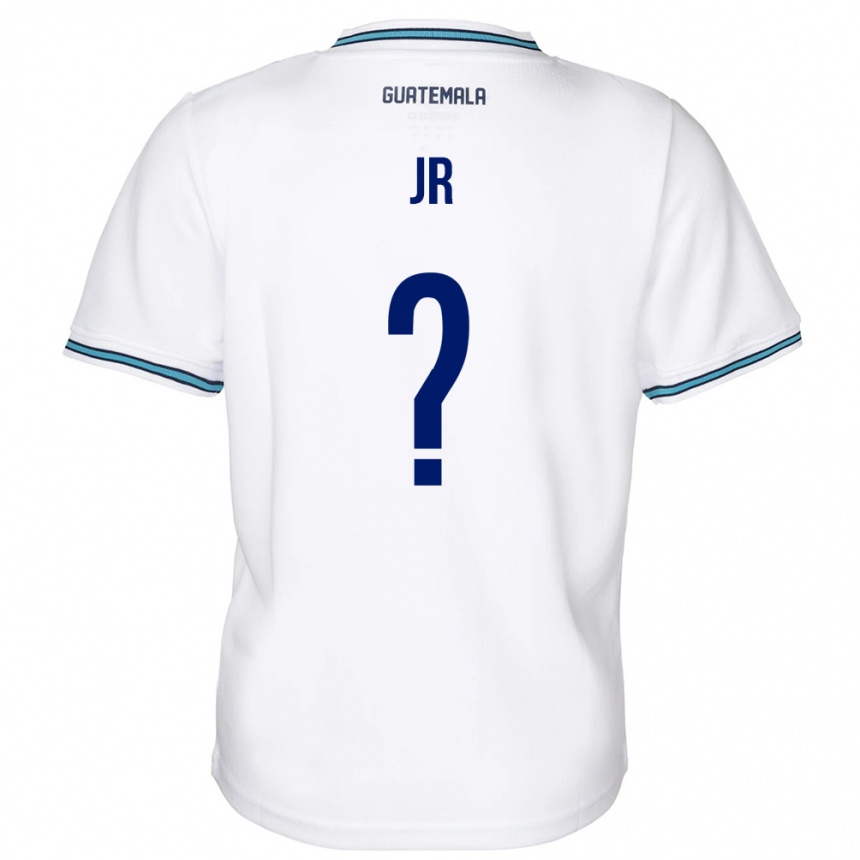 Hombre Fútbol Camiseta Guatemala Marvin Ávila Jr #0 Blanco 1ª Equipación 24-26