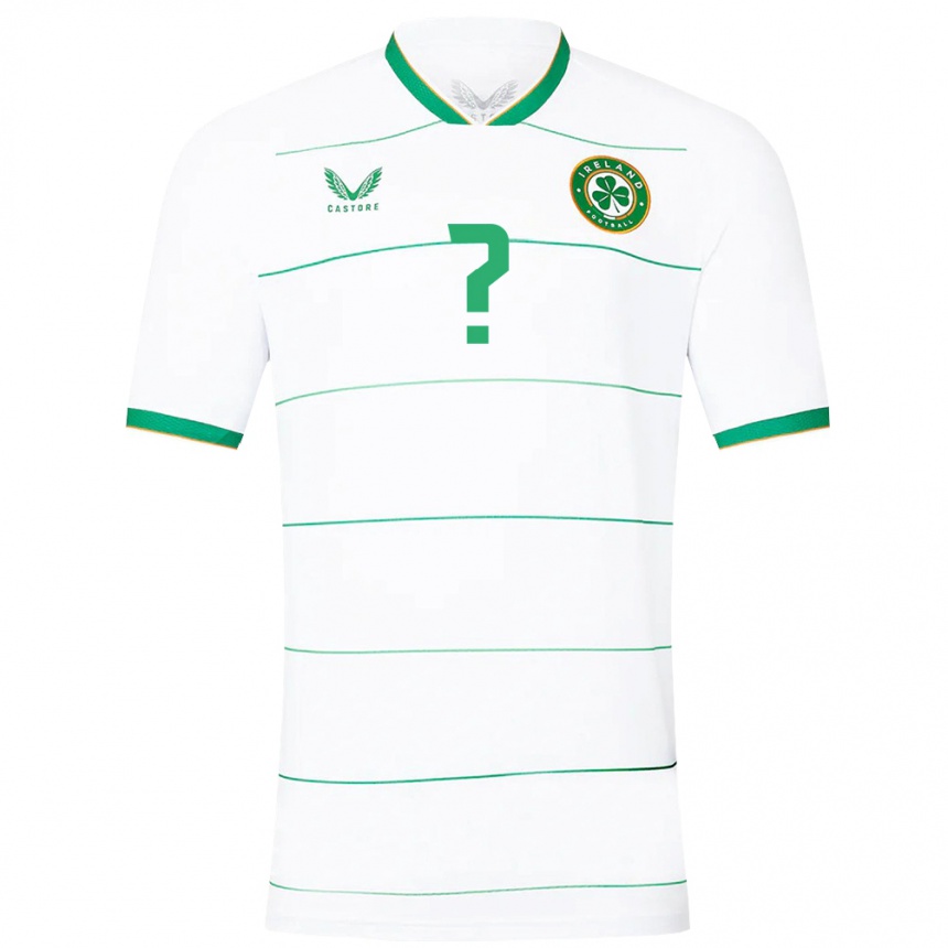 Hombre Fútbol Camiseta Irlanda Joe Hodge #0 Blanco 2ª Equipación 24-26