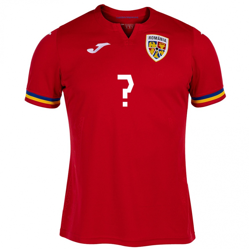 Hombre Fútbol Camiseta Rumania Vlad Răfăilă #0 Rojo 2ª Equipación 24-26