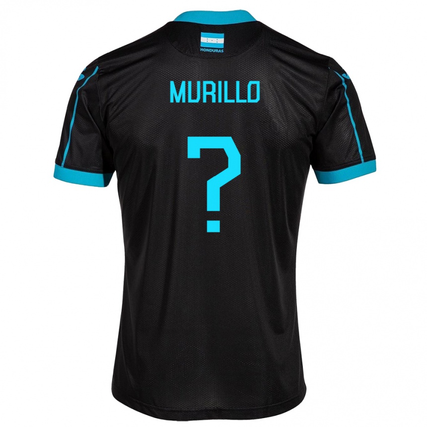 Hombre Fútbol Camiseta Honduras Maria Murillo #0 Negro 2ª Equipación 24-26