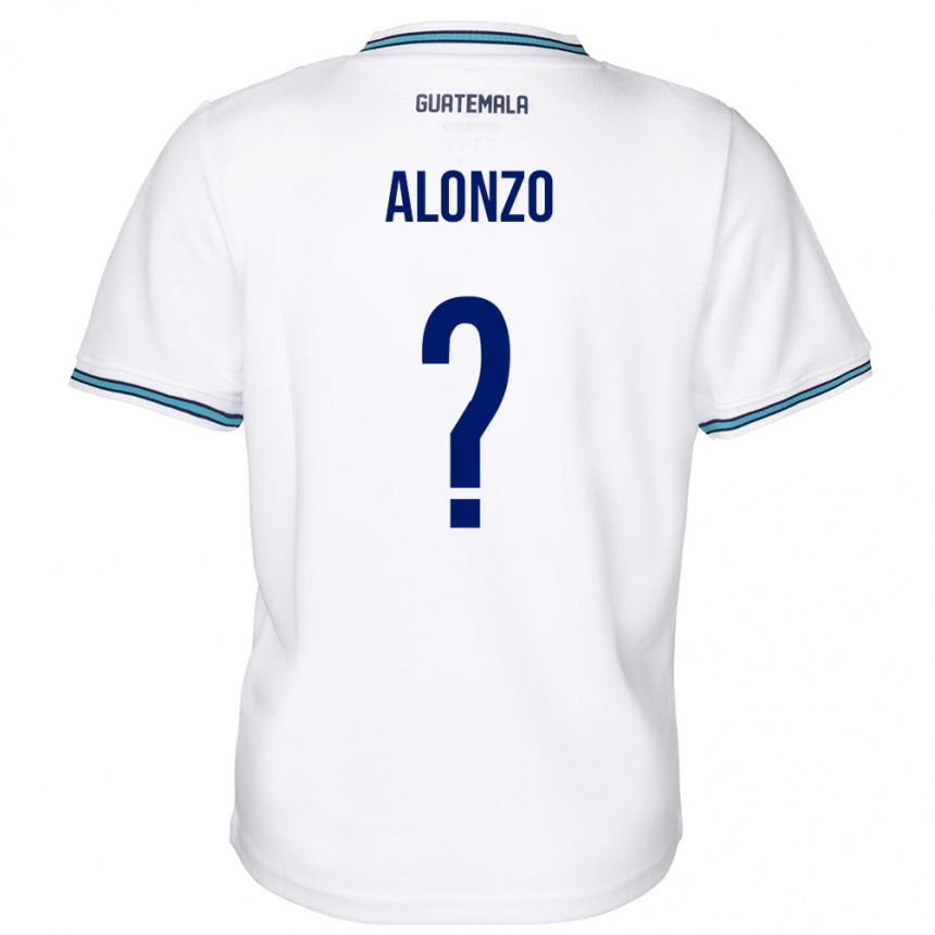 Mujer Fútbol Camiseta Guatemala Anya Alonzo #0 Blanco 1ª Equipación 24-26