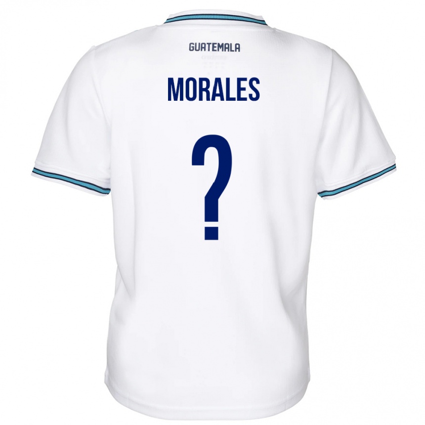 Mujer Fútbol Camiseta Guatemala Karla Morales #0 Blanco 1ª Equipación 24-26