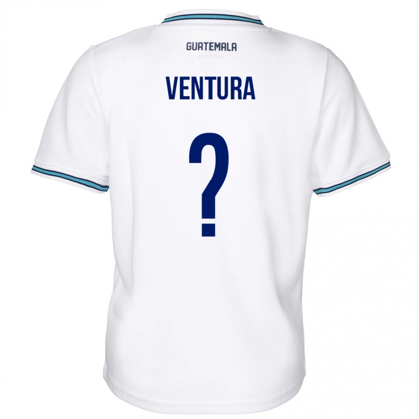 Mujer Fútbol Camiseta Guatemala Lesly Ventura #0 Blanco 1ª Equipación 24-26