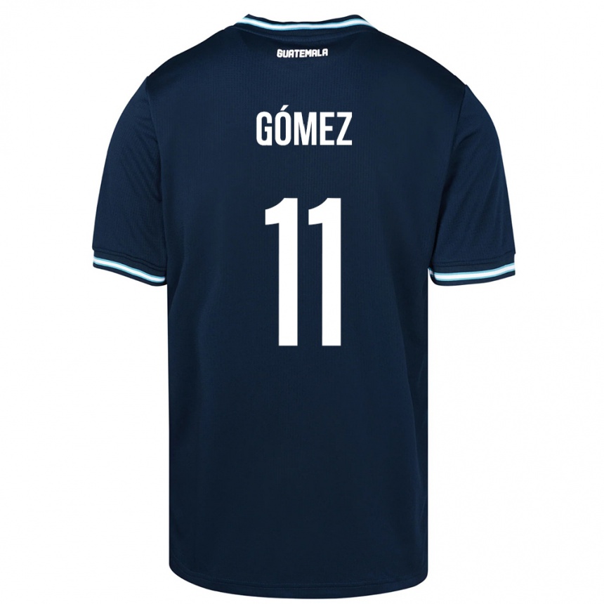 Mujer Fútbol Camiseta Guatemala Savianna Gómez #11 Azul 2ª Equipación 24-26