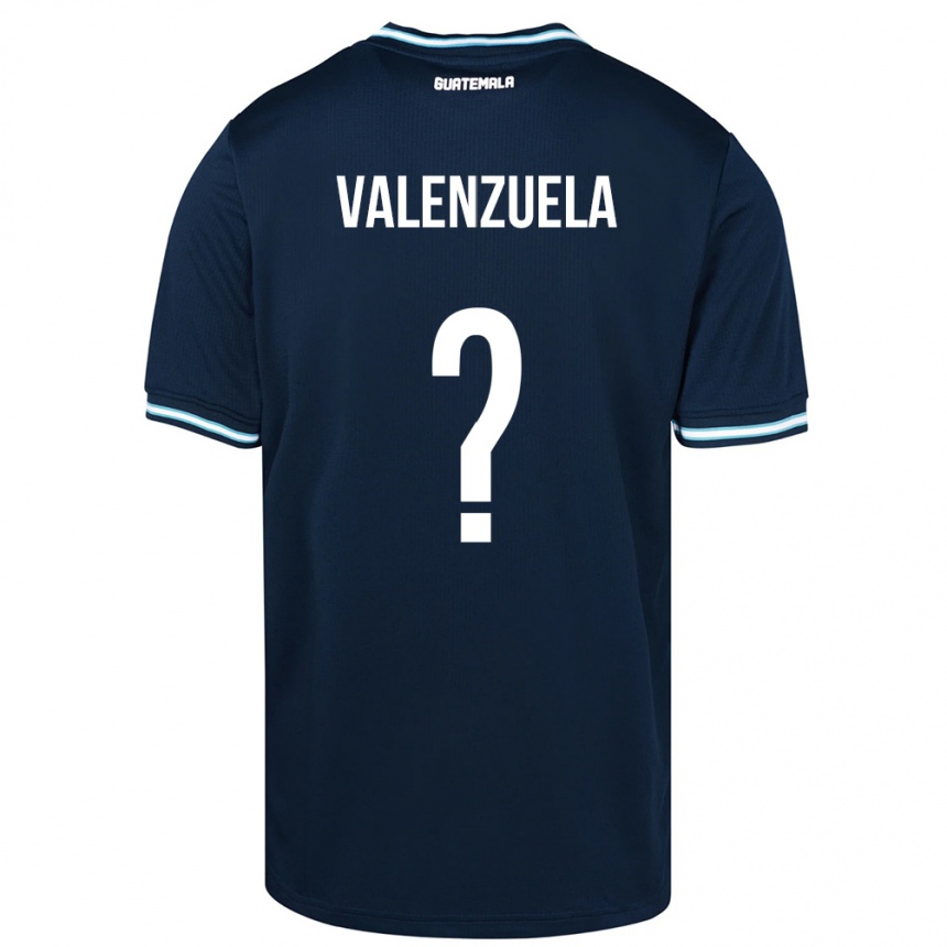 Mujer Fútbol Camiseta Guatemala Briana Valenzuela #0 Azul 2ª Equipación 24-26