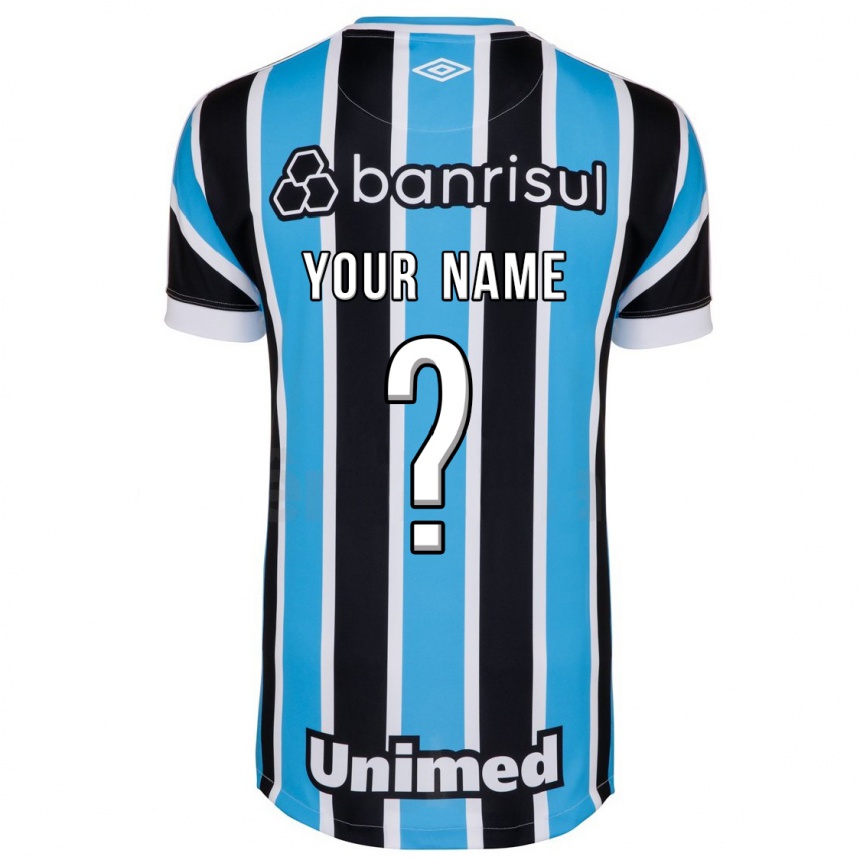 Niño Fútbol Camiseta Su Nombre #0 Azul 1ª Equipación 2023/24