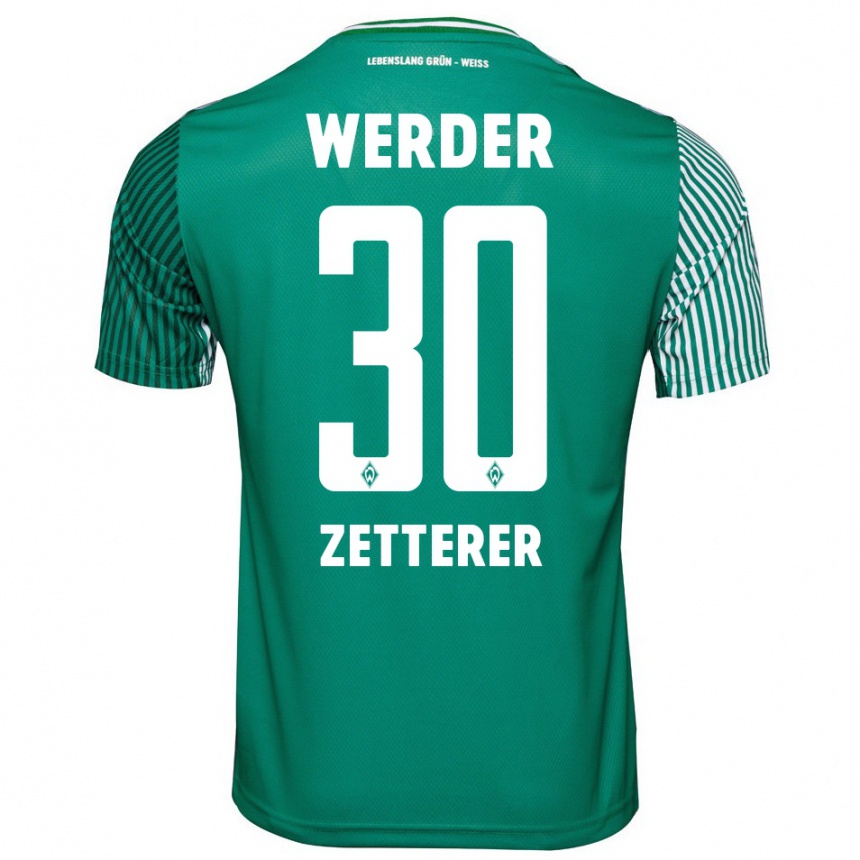 Niño Fútbol Camiseta Michael Zetterer #30 Verde 1ª Equipación 2023/24