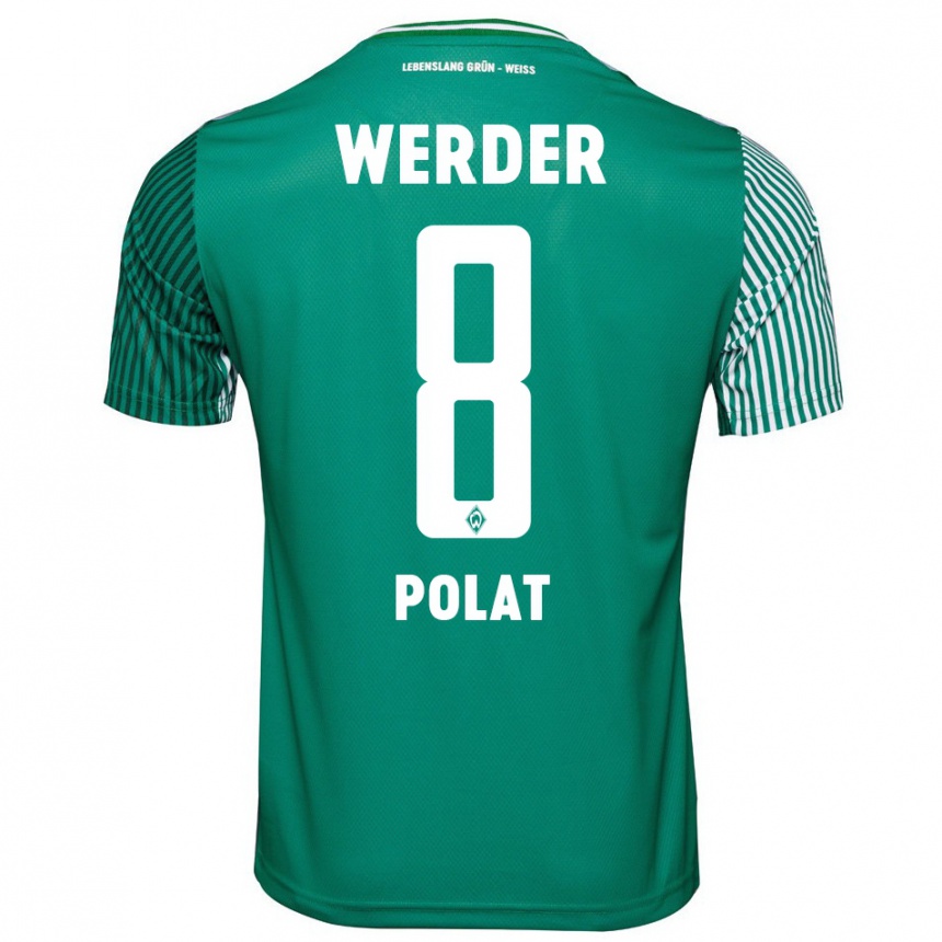 Niño Fútbol Camiseta Mikail Polat #8 Verde 1ª Equipación 2023/24