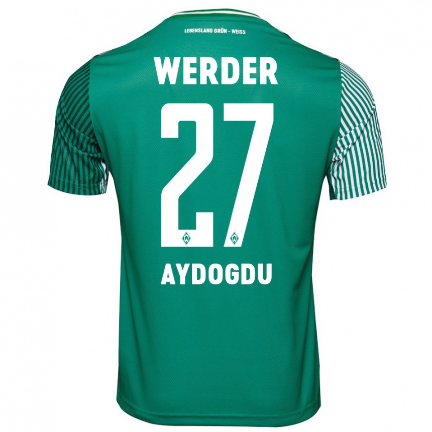 Niño Fútbol Camiseta Onur Aydogdu #27 Verde 1ª Equipación 2023/24