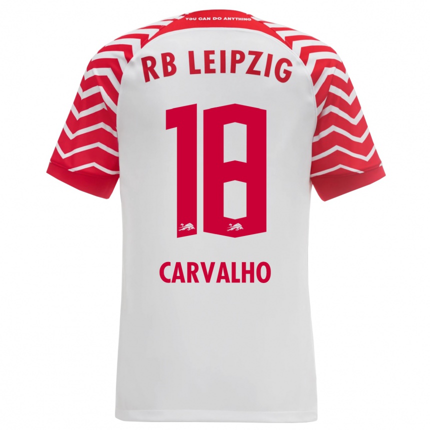 Niño Fútbol Camiseta Fabio Carvalho #18 Blanco 1ª Equipación 2023/24