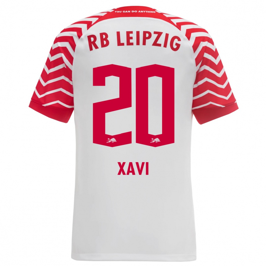 Niño Fútbol Camiseta Xavi Simons #20 Blanco 1ª Equipación 2023/24