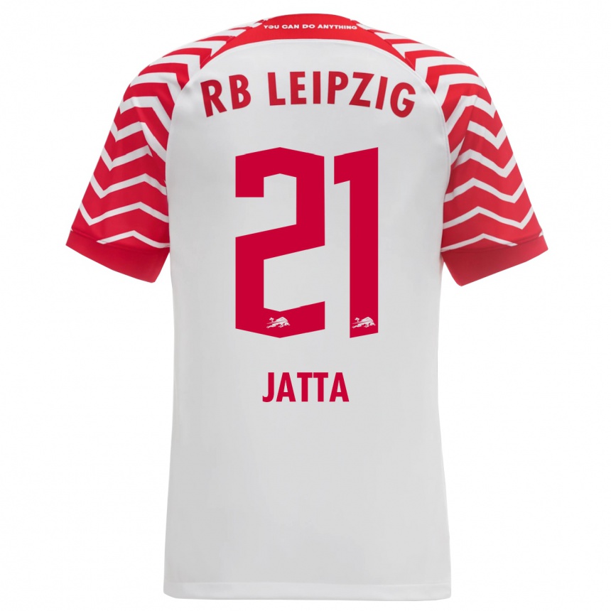 Niño Fútbol Camiseta Nuha Jatta #21 Blanco 1ª Equipación 2023/24