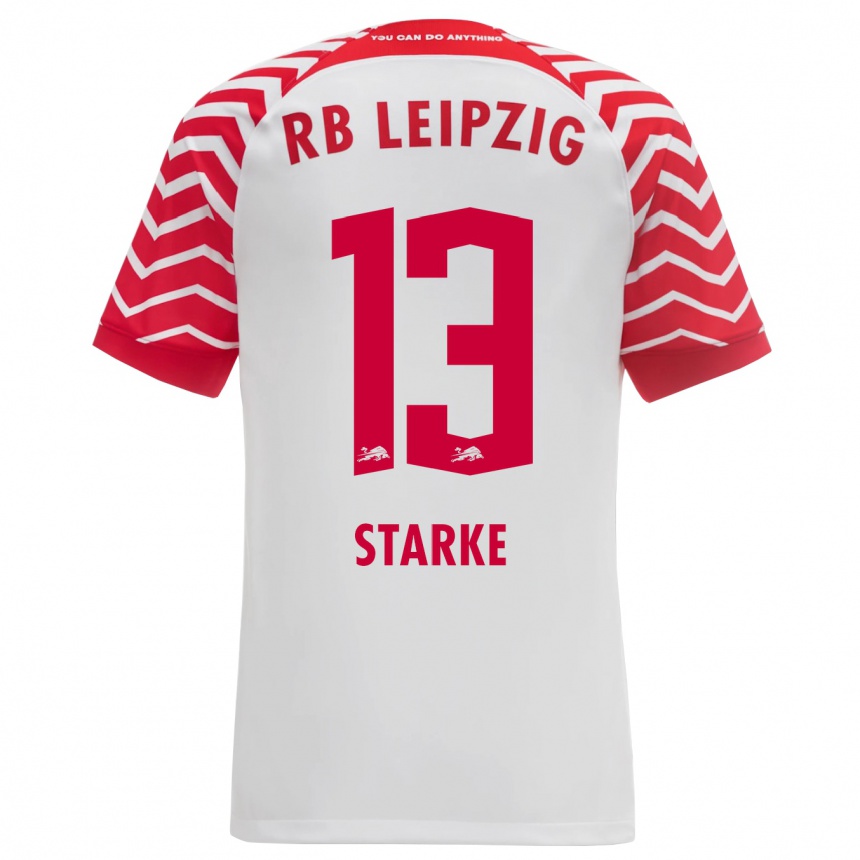 Niño Fútbol Camiseta Sandra Starke #13 Blanco 1ª Equipación 2023/24