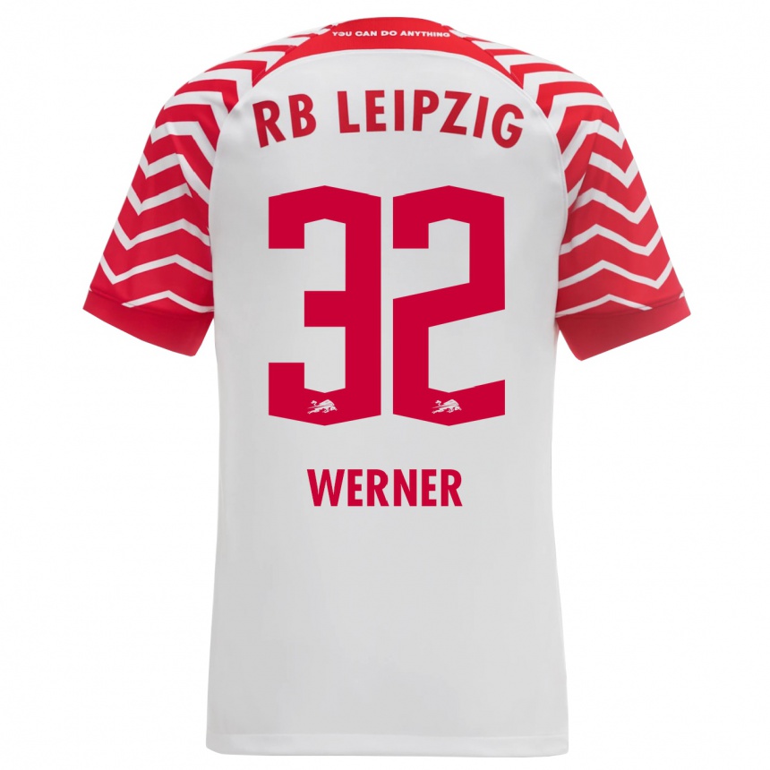 Niño Fútbol Camiseta Mia Werner #32 Blanco 1ª Equipación 2023/24