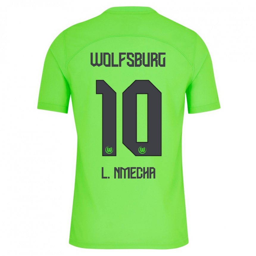 Niño Fútbol Camiseta Lukas Nmecha #10 Verde 1ª Equipación 2023/24