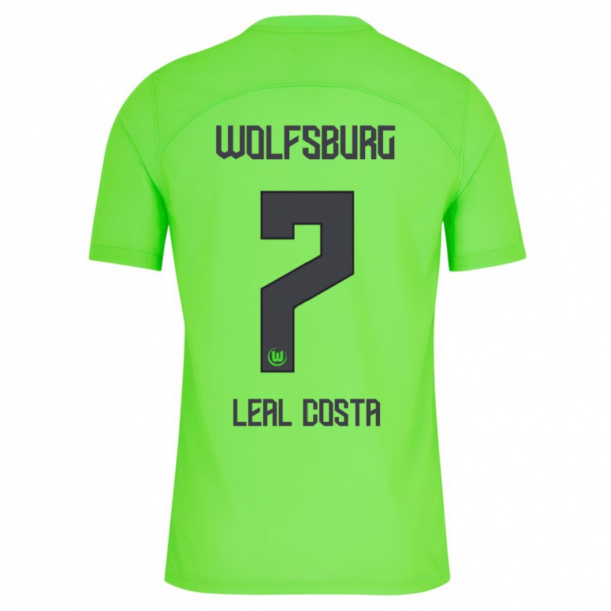 Niño Fútbol Camiseta David Leal Costa #7 Verde 1ª Equipación 2023/24